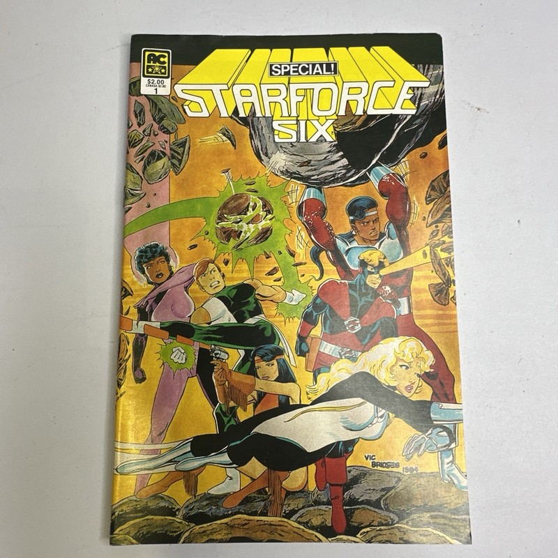 STARFORCE SIX SPECIAL #1 COPPER AGE 1984 AC AMERICOMIC
