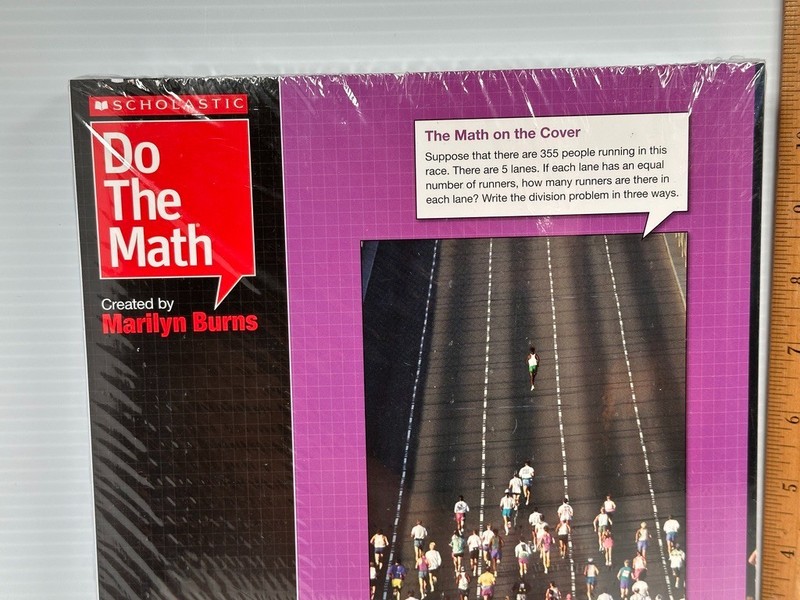 8 SCHOLASTIC DO THE MATH WORKSPACE DIVISION C DIVIDENDS TO 1,000 MARILYN BURNS gallery