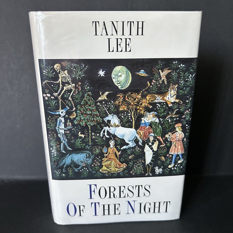Forests of the Night by Tanith Lee 1989 Unwin Hyman UK Hardcover 1st Edition