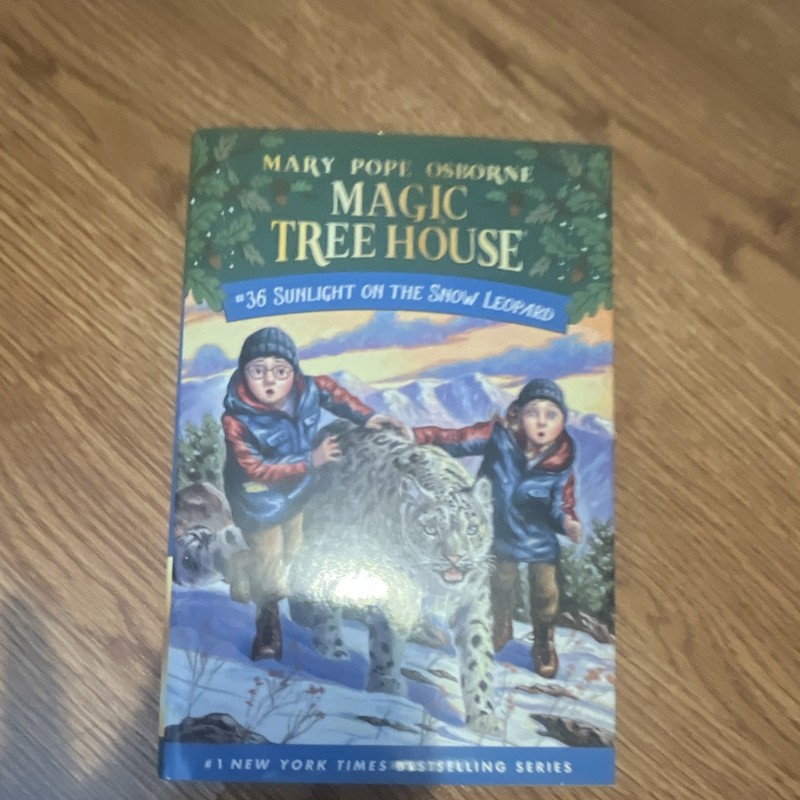 Mary Pope Osborne Magic Tree House #36 Sunlight on the Snow Leopard PB