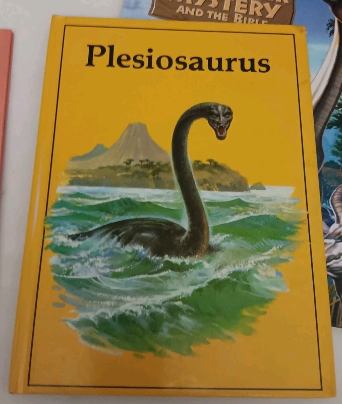 3 Books Dinosaurs Plesiosaurus •The Great Dino Mystery & Bible by Paul S Taylor gallery