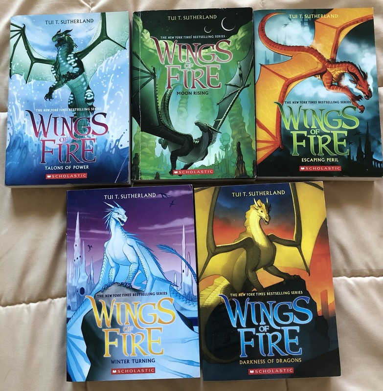 Wings of Fire Box Set, the Jade Mountain Prophecy (Books 6-10) by Tui T….
