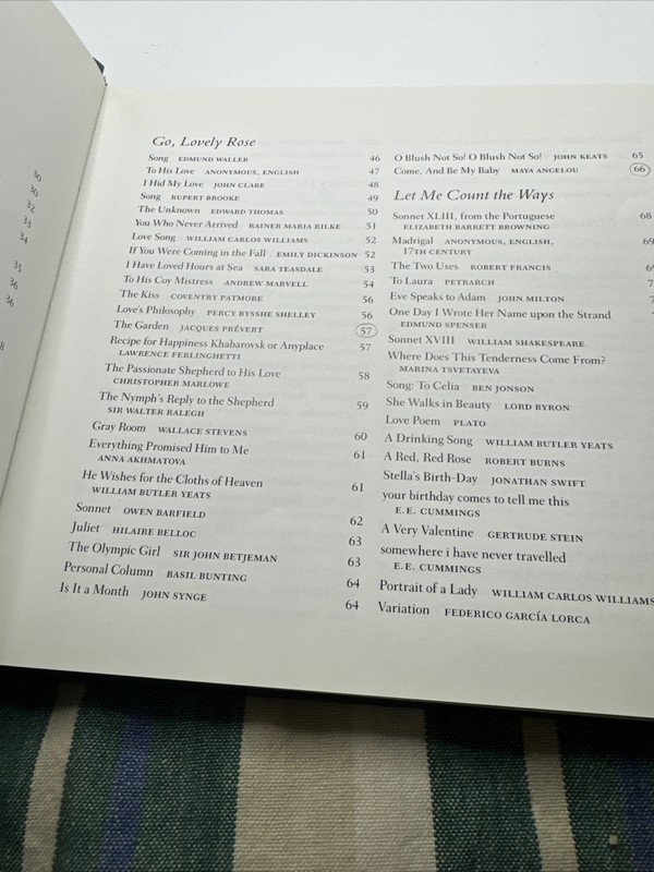 Art and Love : An Illustrated Anthology of Love Poetry by Kate Farrell (1990,... gallery