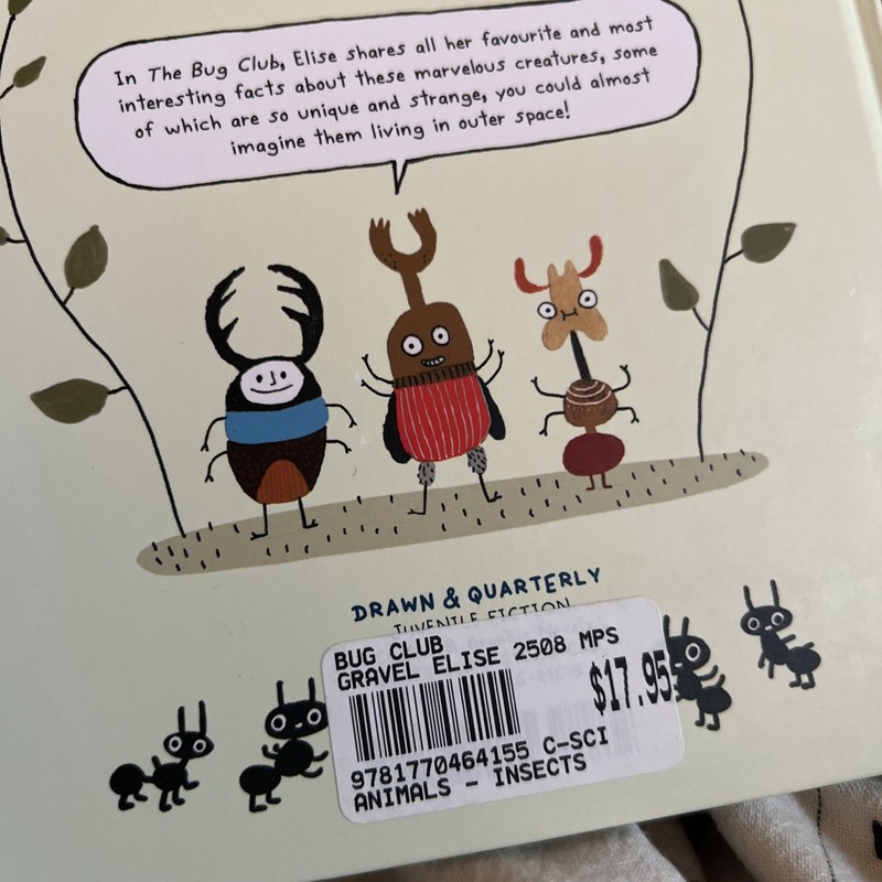 The Bug Club by Elise Gravel Hardcover gallery