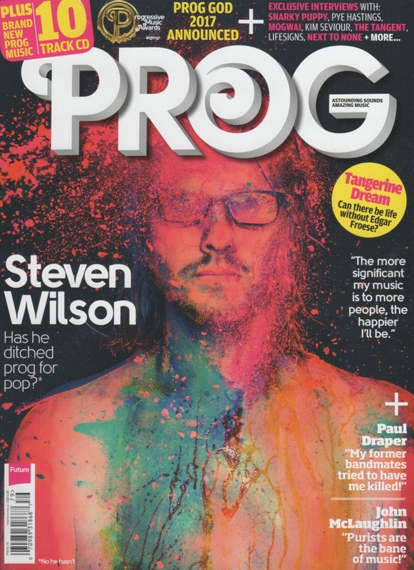 PROG Magazine (08 2017) Steven Wilson, Tang Dream, Tangent (w/CD & insert)