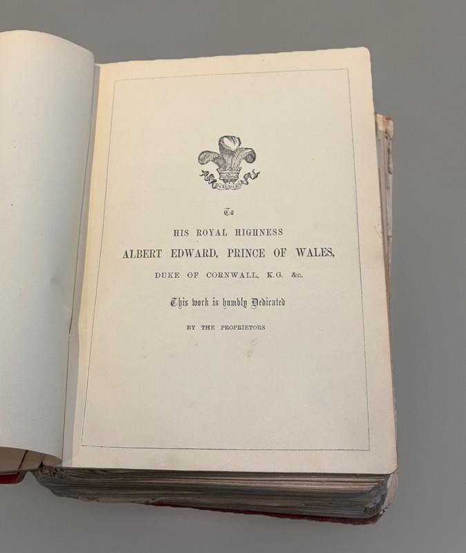 Walford's County Families of the United Kingdom book - 1898 gallery