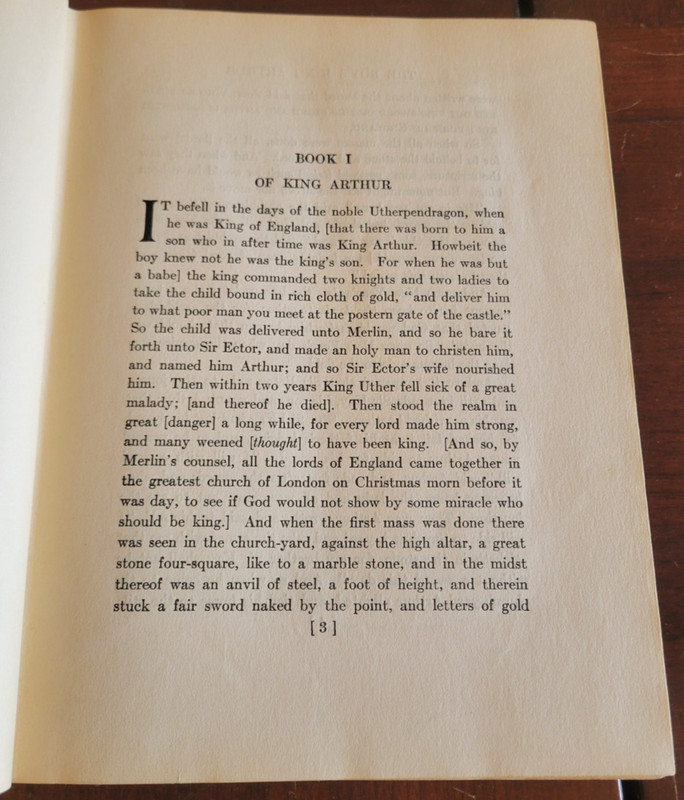 The Boy's King Arthur - Illustrated by N.C. Wyeth - 1933 Scribner's HC Mythology gallery