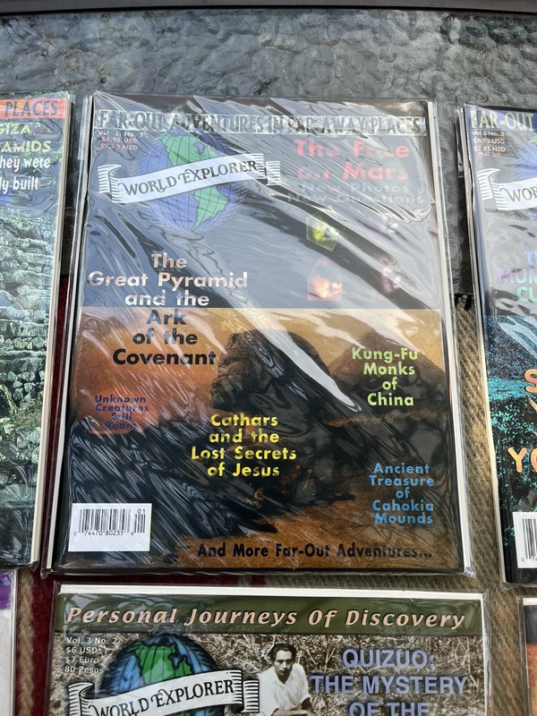 World Explorer Magazine Lot. Adventures Unlimited Press.. AUP, WEX. gallery