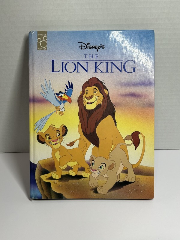 Disney’s Classic Storybook 1994 The Lion King Hardcover Book Children’s Bedtime