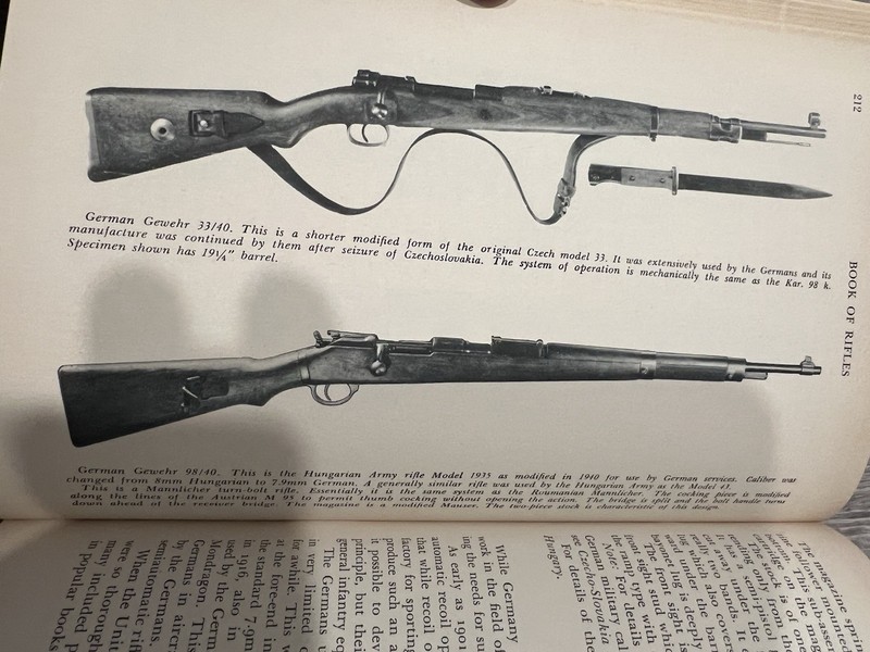 Vintage 1965 THE BOOK OF RIFLES by Joseph & H.W.B. Smith NRA 639 Pages gallery