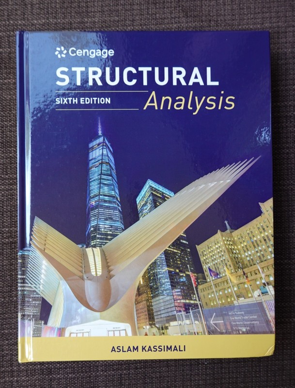 Structural Analysis by Aslam Kassimali (Hardcover, Latest Edition)