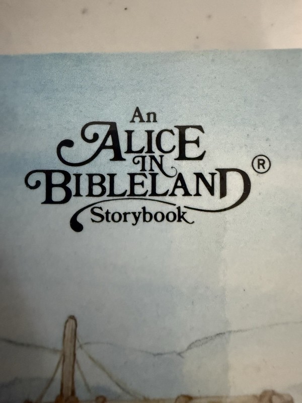 An Alice in Bibleland Storybook HC Book Club Ed 1985 Illus Victoria Marshall gallery