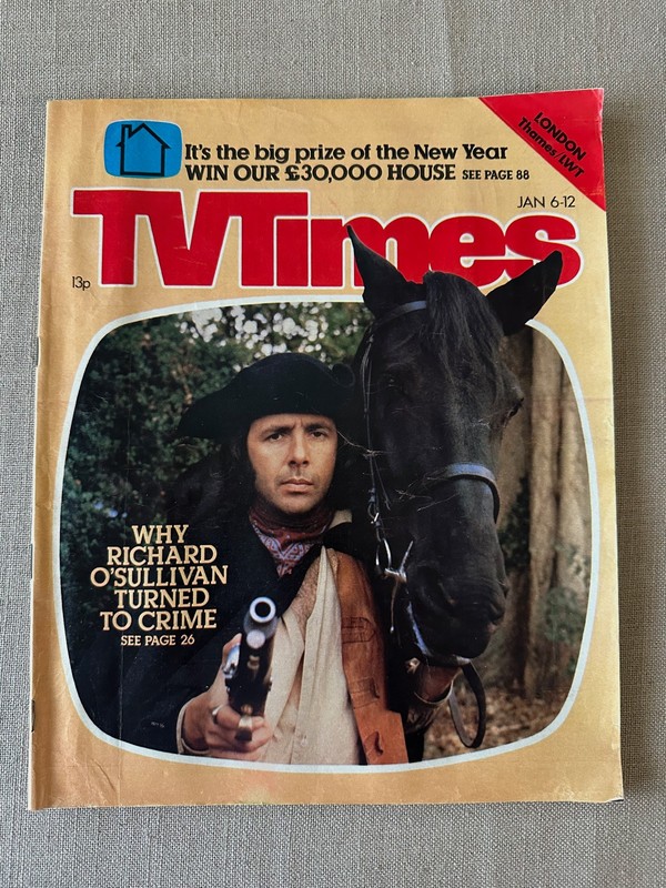 Vintage television – «UK TV Times» Jan 1979 Farrah Fawcett Lee Majors
