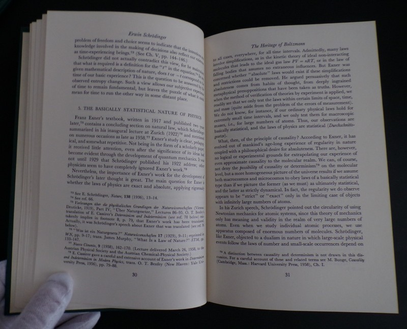 Scarce Erwin Schrodinger an Introduction to His Writings HC Fine in a G+/ VG DJ gallery
