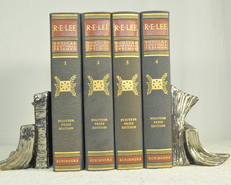 R.E. Lee By Douglas Southall Freeman Complete 4 Volume Set Pulitzer Prize Ed
