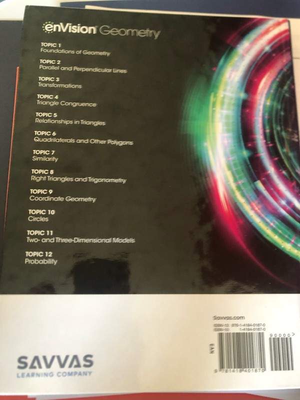 enVision Geometry Student edition gallery