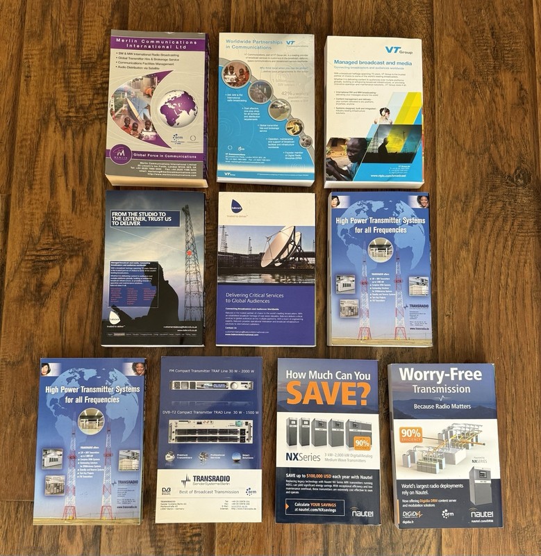 Lot of 10 World Radio TV Handbooks WRTV — 2002, 05, 10-11, 13-14, 16-17, 20, 22 gallery