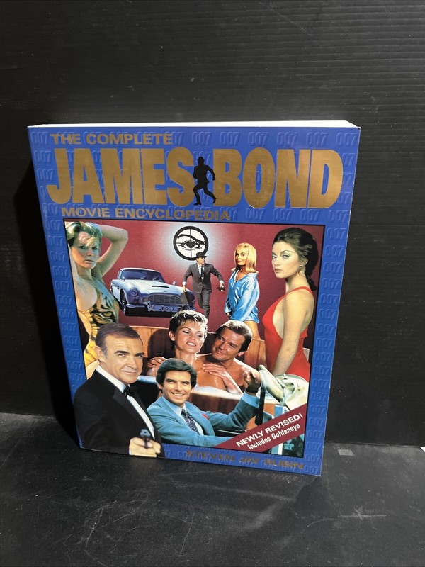SIGNED The Complete James Bond Movie Encyclopedia by Steven Jay Rubin Trade PB