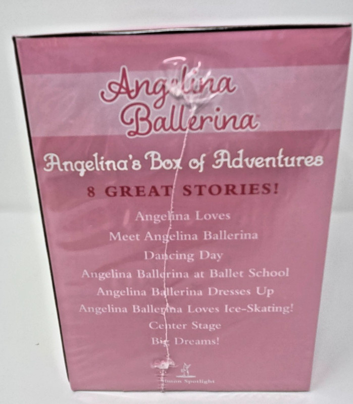 Angelina Ballerina ~ Box Of Adventures ~ Board Book Set Of 8 ~ New ~ Sealed gallery