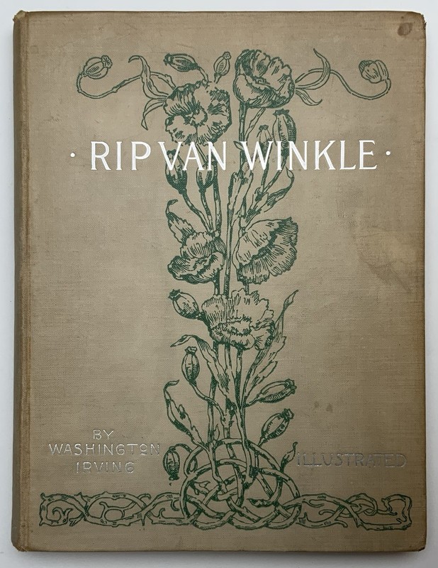 Washington IRVING : Rip van Winkle 1894 Illustrated by Frank T Merrill CATSKILLS