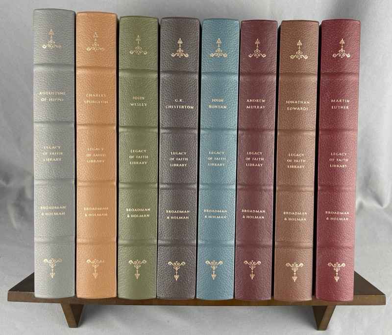 Legacy of Faith Library 8 Volume Limited Edition Books Martin Luther John Bunyan