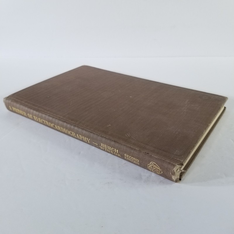 A Primer of Electrocardiography (2nd Edition) by Burch Winsor Vintage 1949/1951 gallery