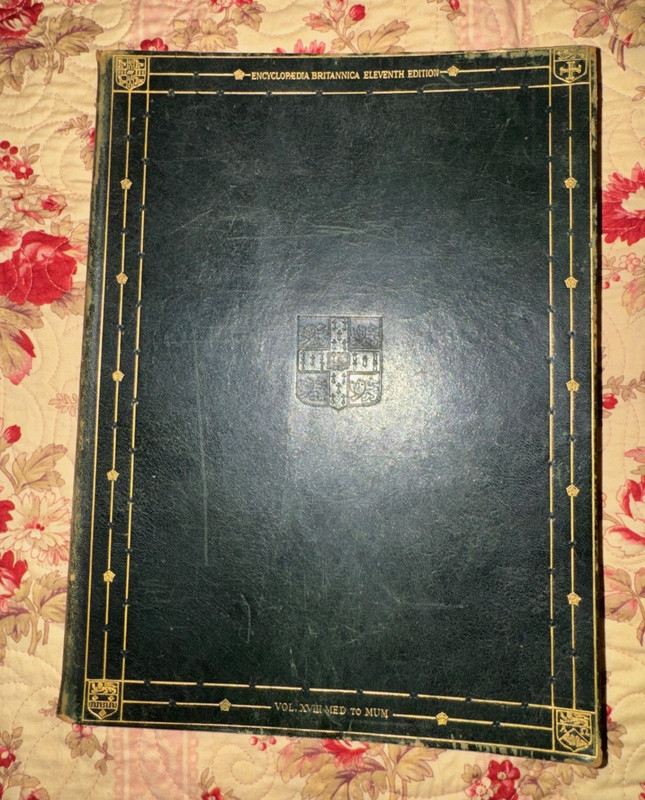 Encyclopedia Britannica 11th Edition (1910 to 1911), Volume XVIII, MED to MUM gallery