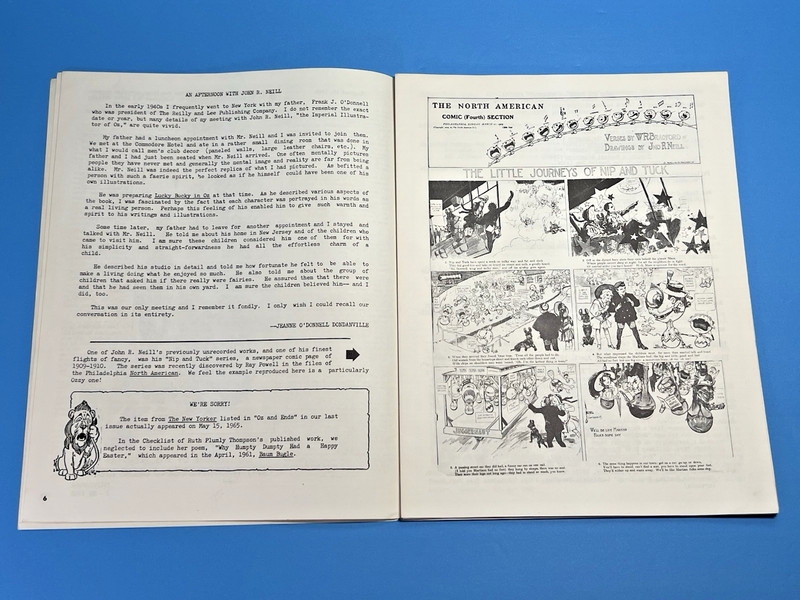 RARE The Baum Bugle Xmas 1965 L. Frank Baum Fan Magazine 61 Years Old Oz Club gallery