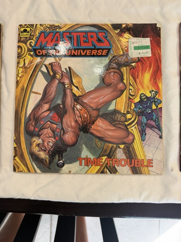 Golden Books Masters of the Universe Hardcover Illustrated Lot Mask of Evil +6 gallery