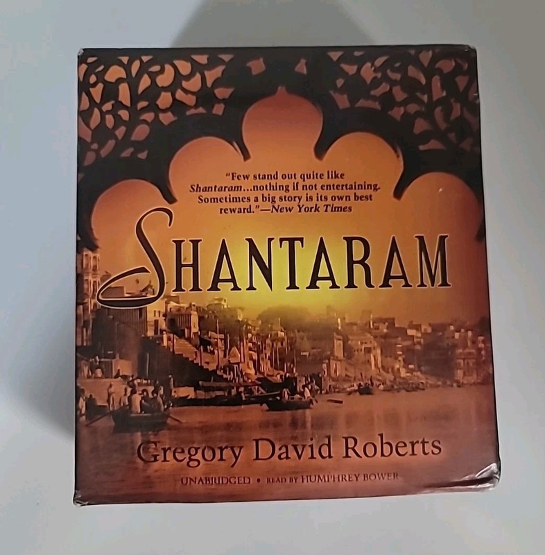 Shantaram A Gregory David Roberts Novel 35 CDs 43hrs by Bower (NEW)