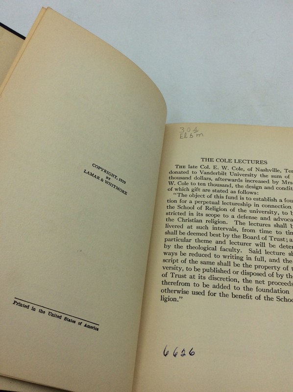 MAN'S SOCIAL DESTINY - Charles A. Ellwood - 1929 1st ed - sociology gallery