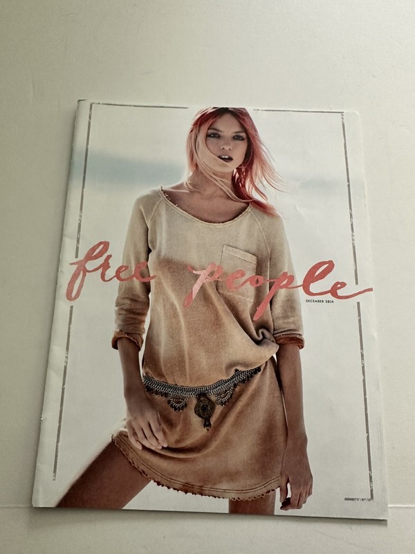 Free People Catalog December 2014 Apparel Clothing Accessories
