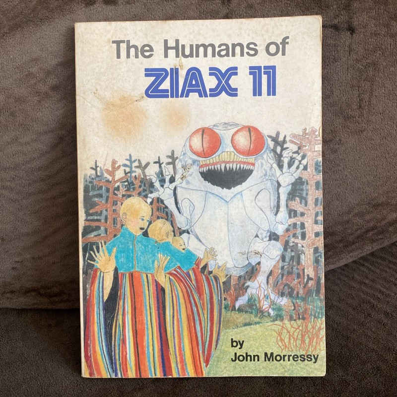 The Humans of Ziax 11 John Morressy VTG Sci-Fi Ace Double 2-in-1 Paperback Book
