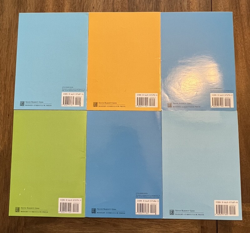6 Modern Curriculum Silver Burdett Kids School Reader Book Lot gallery