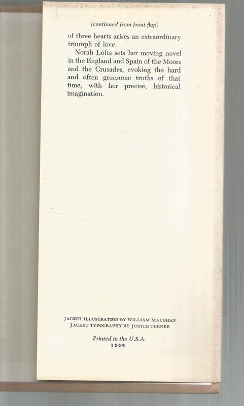 KNIGHT'S ACRE ( HC) NORAH LOFTS - VINTAGE ROMANCE 1975 -DOUBLEDAY ROM gallery