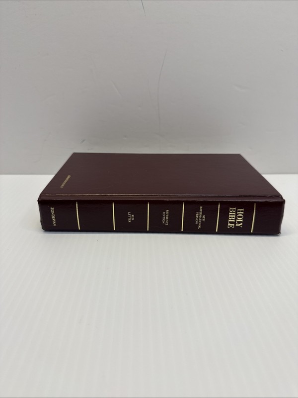 NIV Classic Bible 1988 Reference Hardcover Red Letter 1984 Text gallery