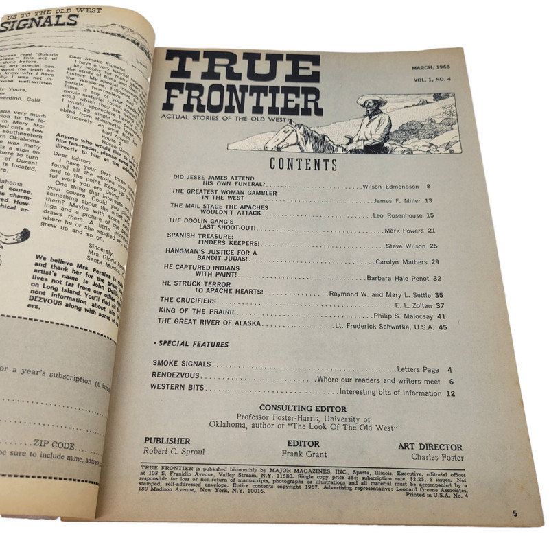 True Frontier March 1968 by Major Magazine (FAIR ) gallery