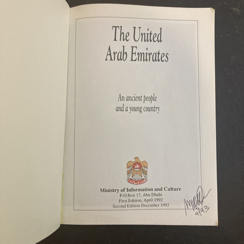 United Arab Emirates Ancient People Young Country Ministry Info & Culture 1992 gallery