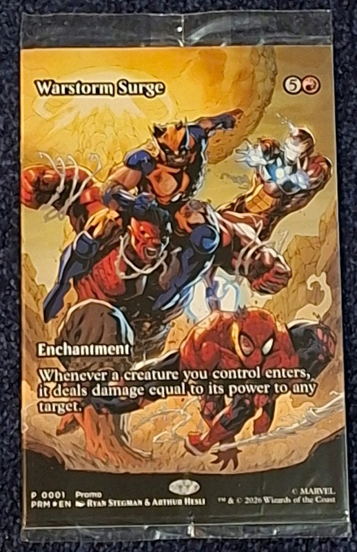 Avengers Armageddon #1 Ryan Stegman Magic The Gathering Variant MARVEL 2026 HOT