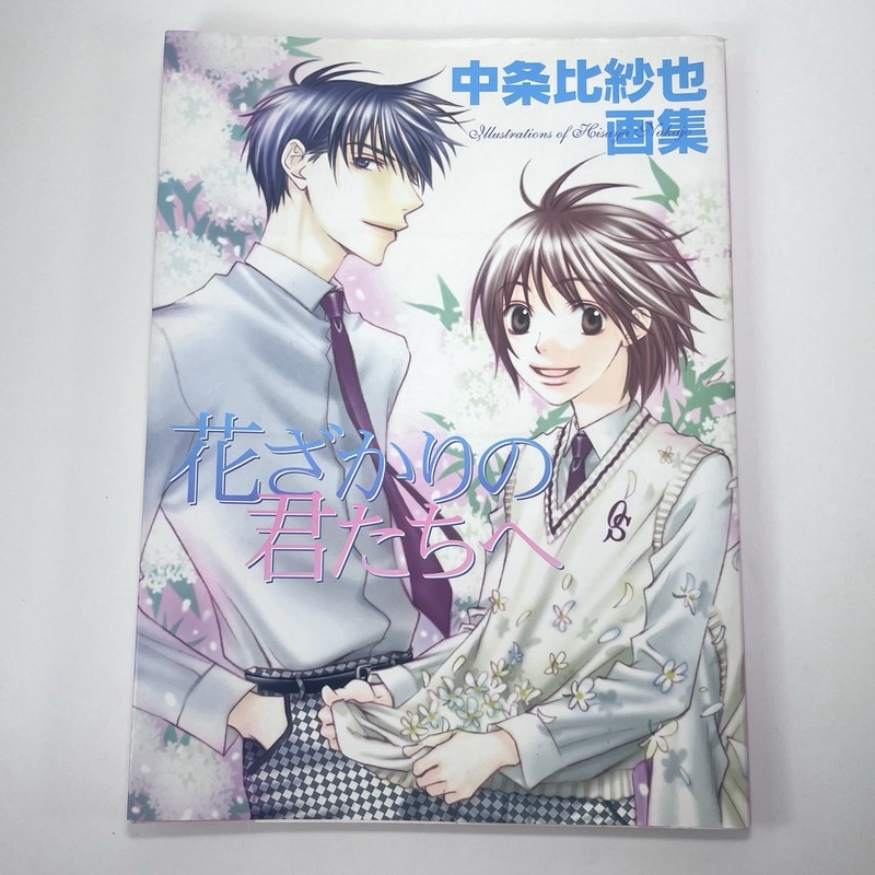 The Art Of Hana-Kimi Book -Illustrations of Hisaya Nakajo-2004 Paperback Japan