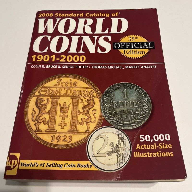 2007 Standard Catalog of World Coins 1901-2000 by Colin Bruce 35th Edition