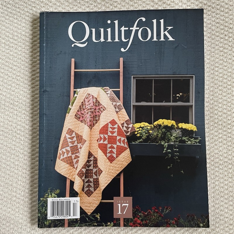 Quiltfolk Magazine Lot Of 6: 08, 10, 13, 16, 17, 18 Very Good Condition gallery