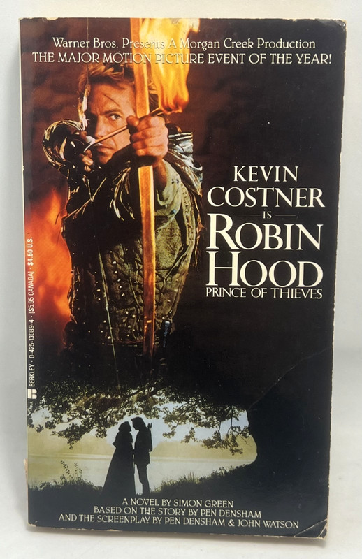 Robin Hood Prince of Thieves Ballantine Books Paperback Movie Novelization
