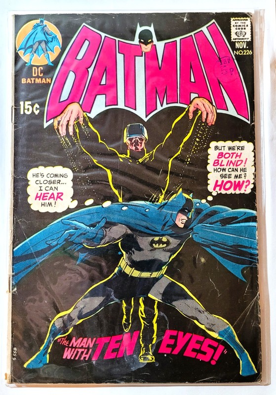 BATMAN #226 KEY 🔑 (1970) 15c DC COMICS ( Neal Adams )