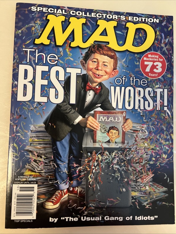 2012 MAD The Best of the Worst Soft Cover Special Collectors Edition