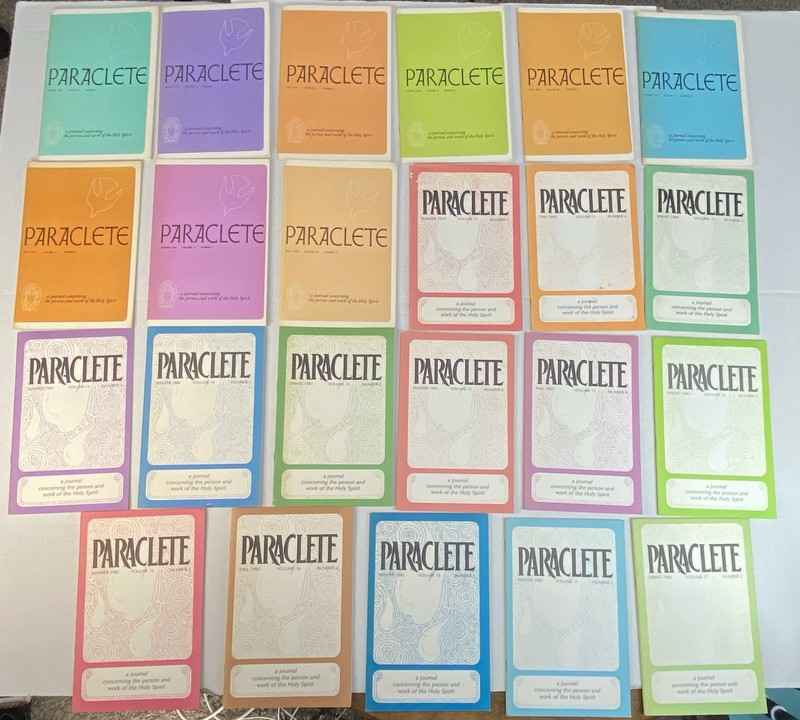 Paraclete Journal Lot 23 Issues 1974–1983 Holy Spirit Theology Vintage
