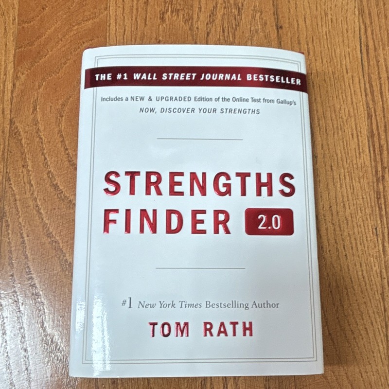 Gallup Press StrengthsFinder 2.0 Hardcover Tom Rath (2007) 1st Printing DJ