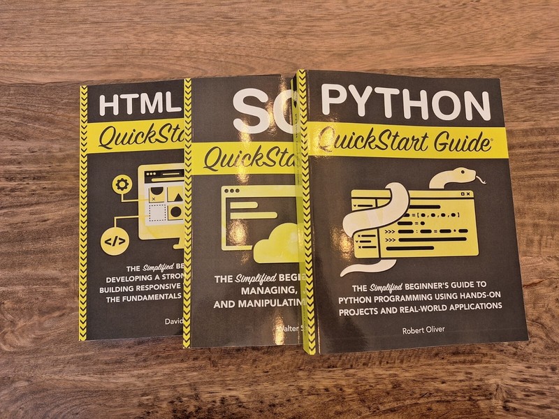 Lot of 3 Programming Books: QuickStart Guides Programming Bundle gallery