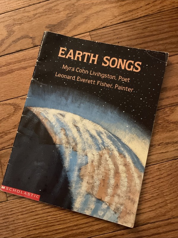 Earth Songs (1986) by Myra Cohn Livingston Vintage Softcover Children’s Book