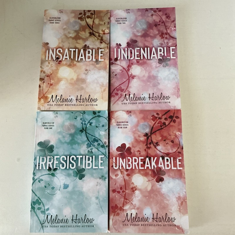 Lot of 4 1-4 Melanie Harlow Cloverleigh Farms, Special Edition TPB